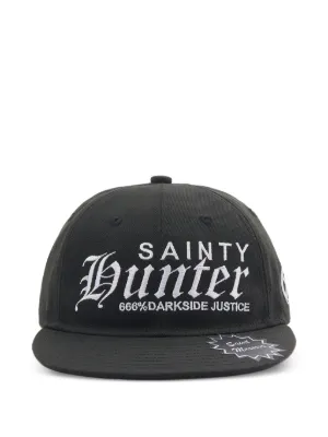 SAINT MXXXXXX rainbow-embroidered Baseball Cap | Black | FARFETCH