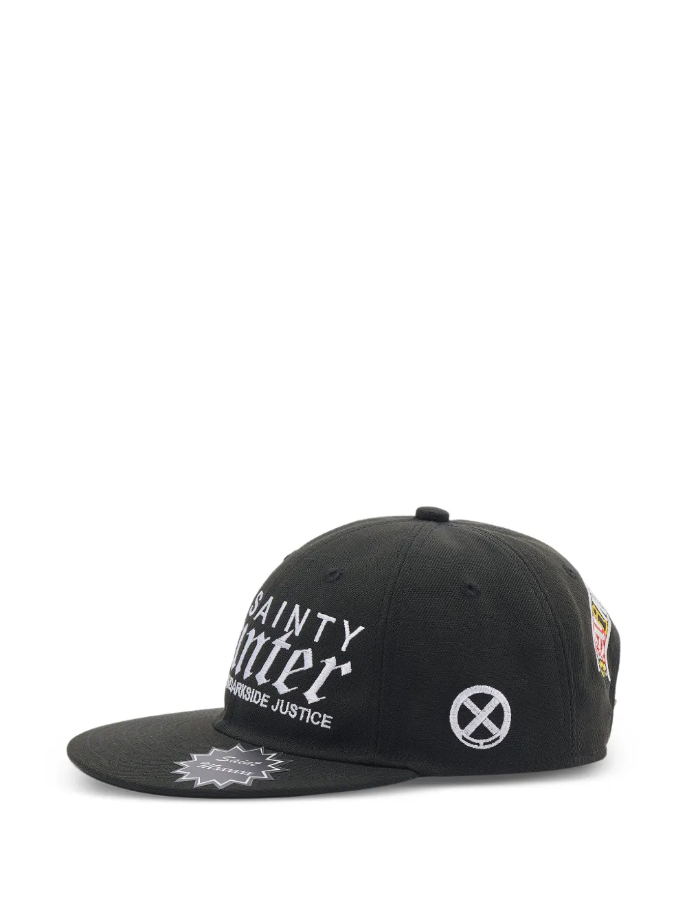 SAINT MXXXXXX Sainty Hunter Embroidered Cap | Black | FARFETCH