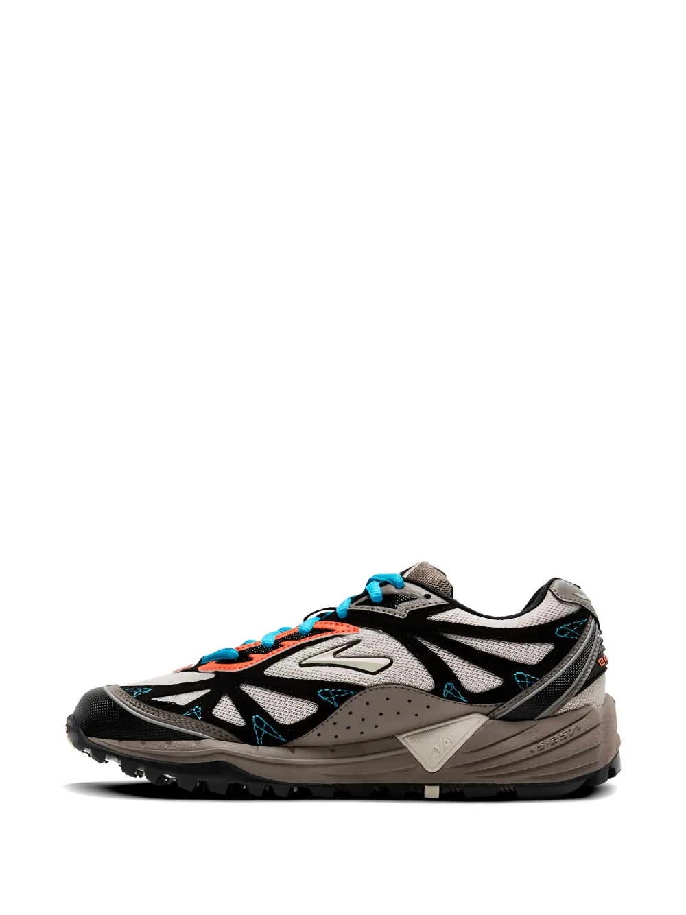 BROOKS Cascadia 1 panelled lace-up sneakers Beige