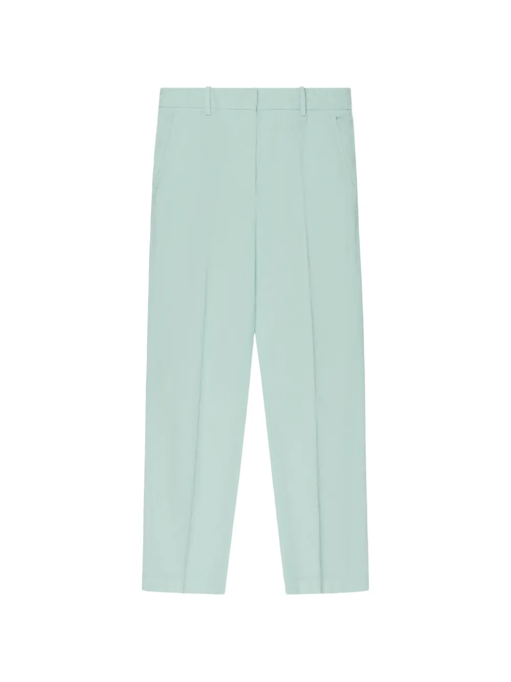 slowear Incotex cotton-poplin trousers - Verde