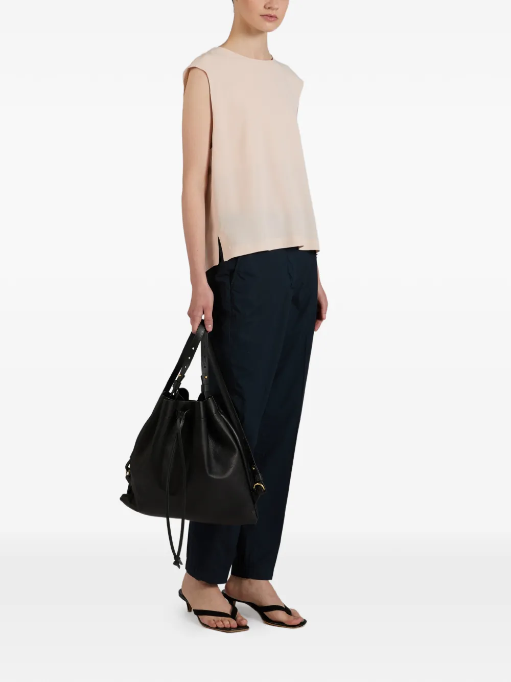 slowear Regular-fit popeline broek Blauw
