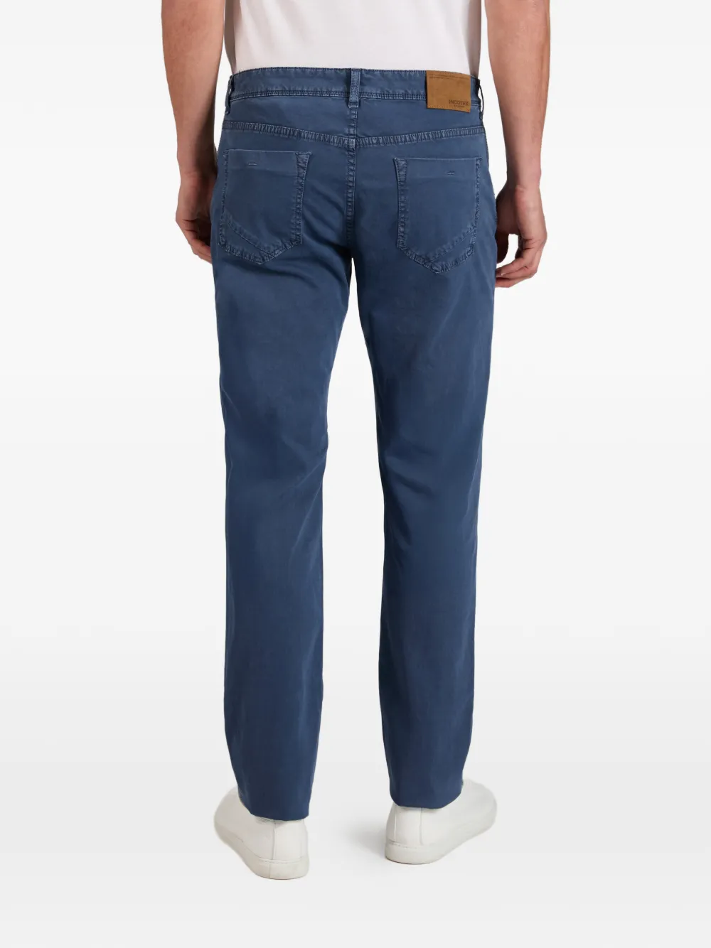 Incotex Broek met vijf zakken Blauw