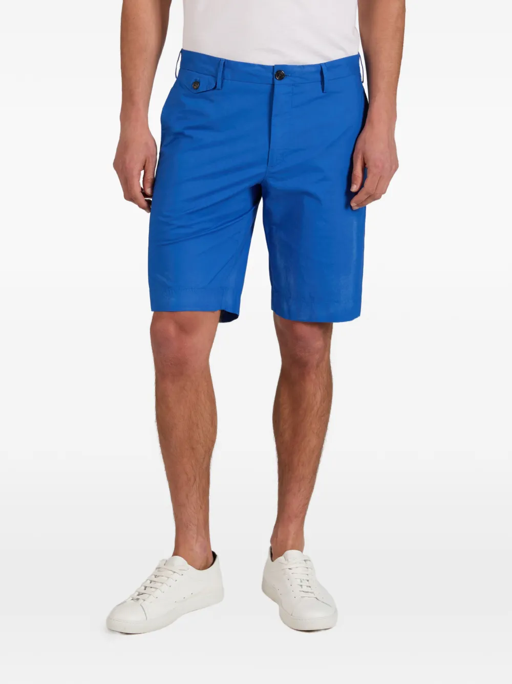 Incotex Slim-fit shorts Blauw