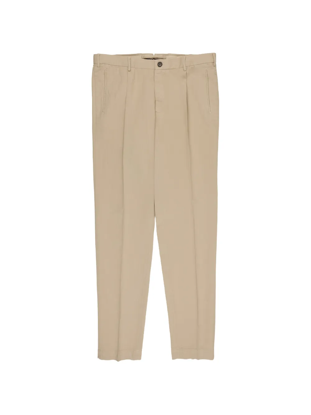Incotex tapered pleated trousers - Toni neutri