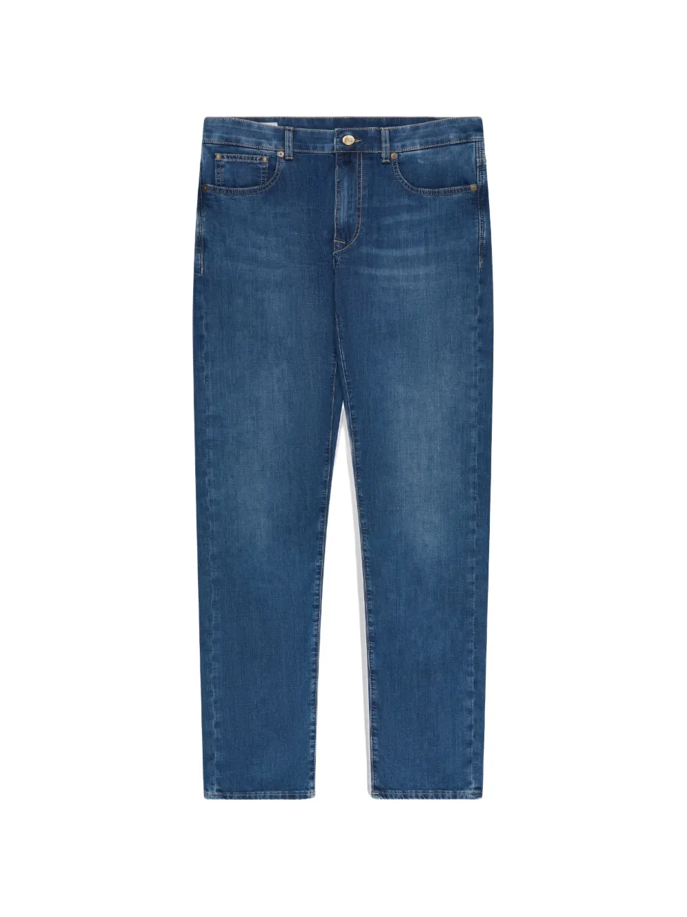 Incotex five-pocket slim-fit jeans - Blu