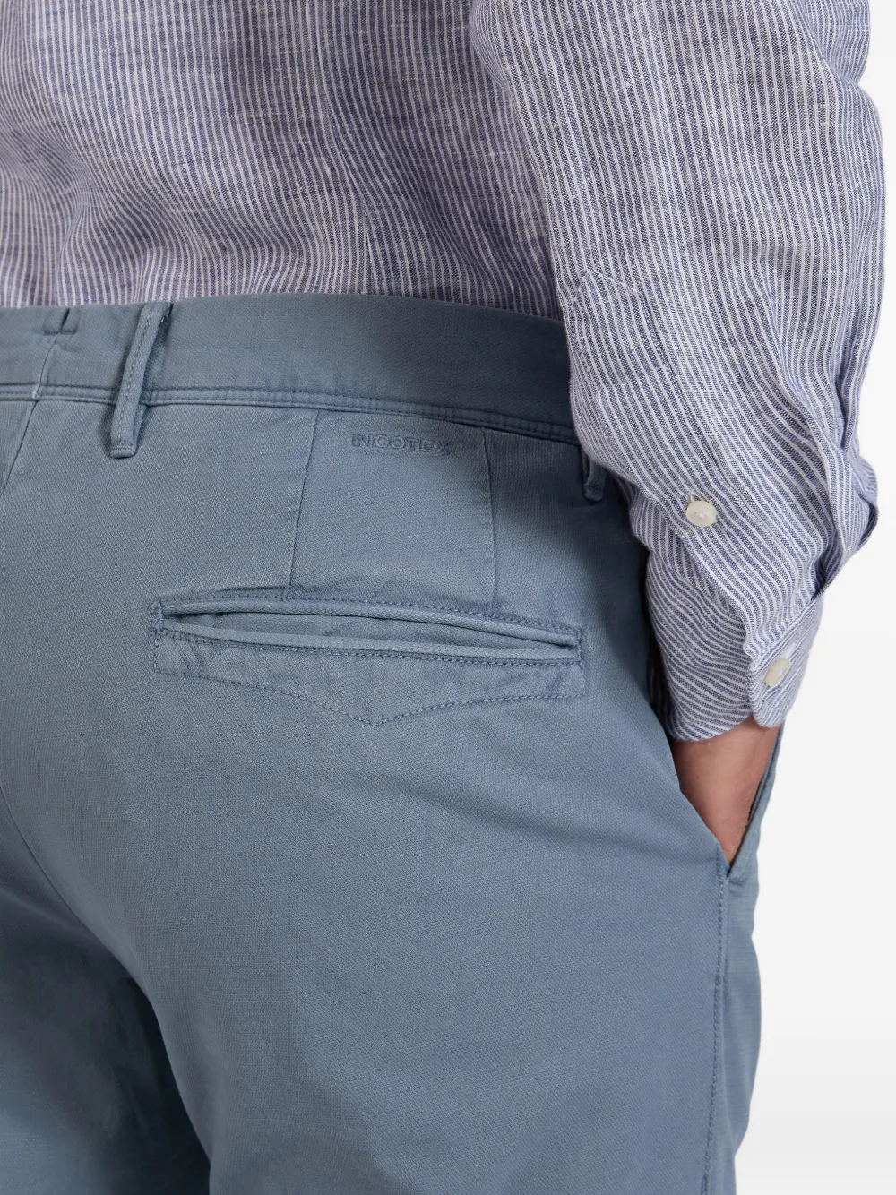 Incotex Slim-fit broek Blauw
