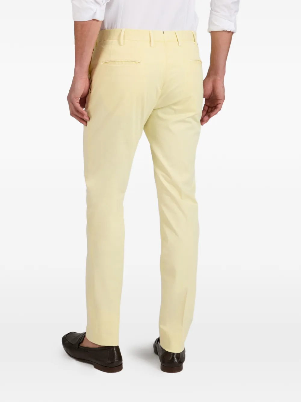 Incotex Slim-fit broek Geel