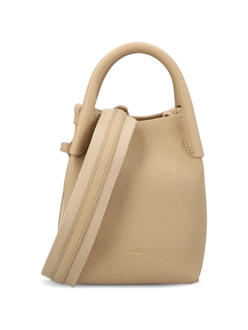 Loro Piana micro Bale bucket bag - Toni neutri