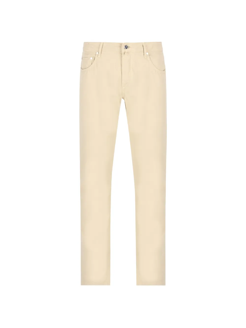Hand Picked Ravello logo-patch jeans - Toni neutri