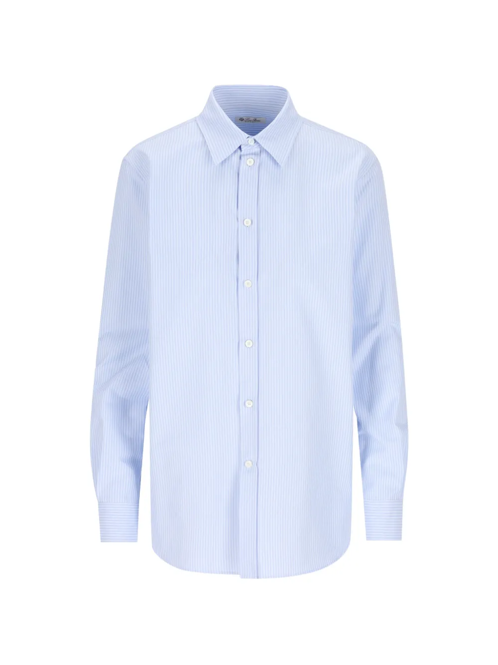 Loro Piana Thea vertical-stripe shirt - Blau