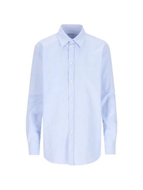 Loro Piana Thea vertical-stripe shirt