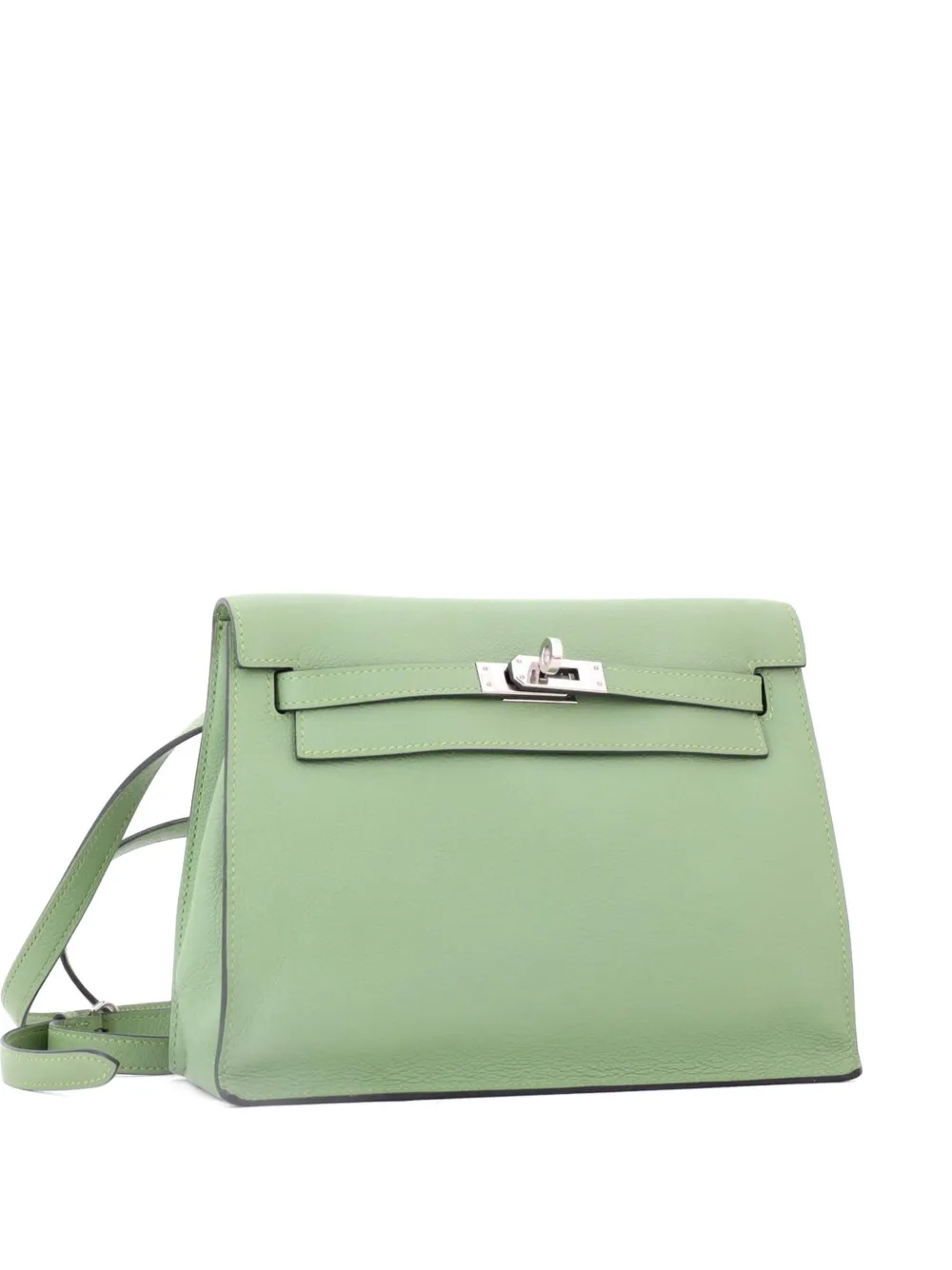 Hermès Pre-Owned Kelly Danse II Bag Evercolor belt bag - Verde
