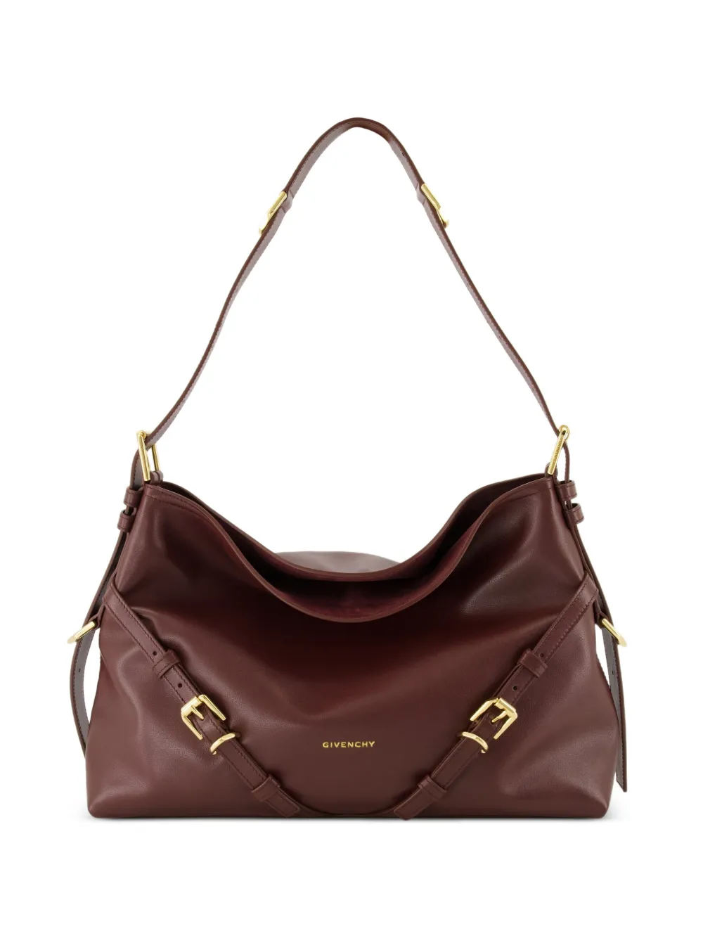 Givenchy medium Voyou leather shoulder bag - Rosso