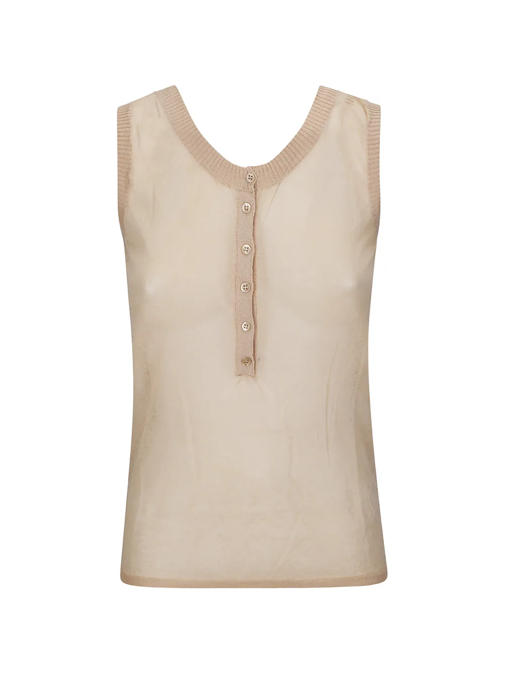 Paloma Wool Velata ribbed-trim top - Rosa