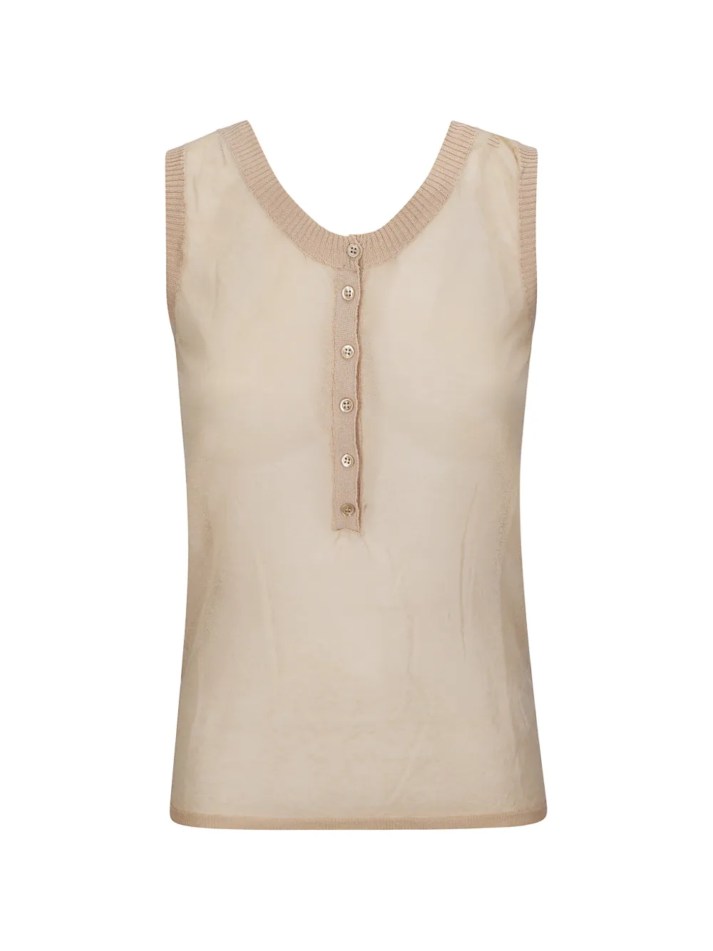 Paloma Wool Velata ribbed-trim top - Rosa