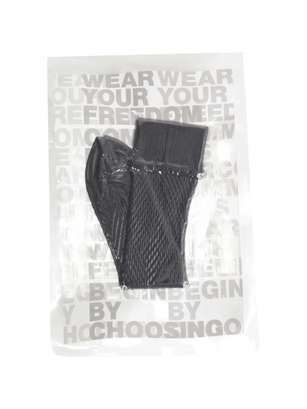 Comme des Garçons Homme Plus mesh-knit socks - Grigio