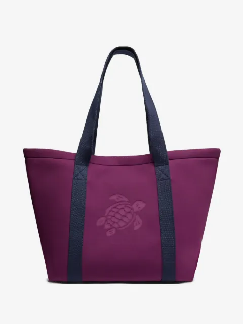 Vilebrequin turtle-debossed tote bag