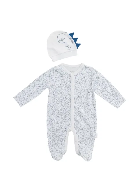 Andywawa dinosaur-print babygrow set