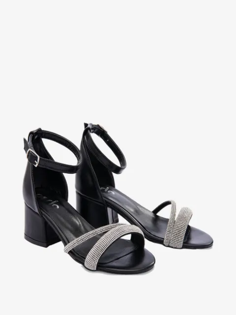 La Perla Kids rhinestone-strap sandals