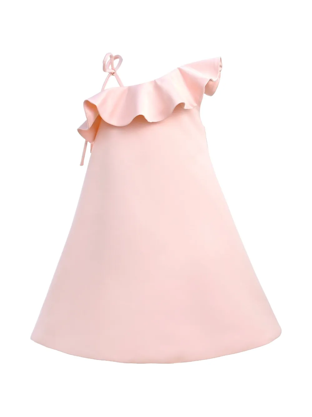 Tulleen Petulla off-shoulder jurk met ruches Roze