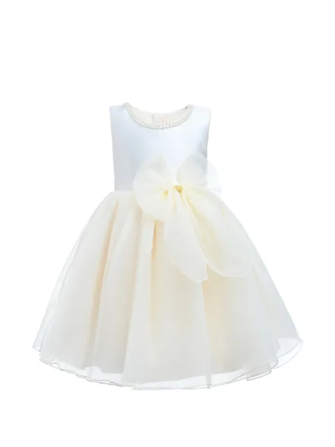 Tulleen vestido Felice con moño de tul