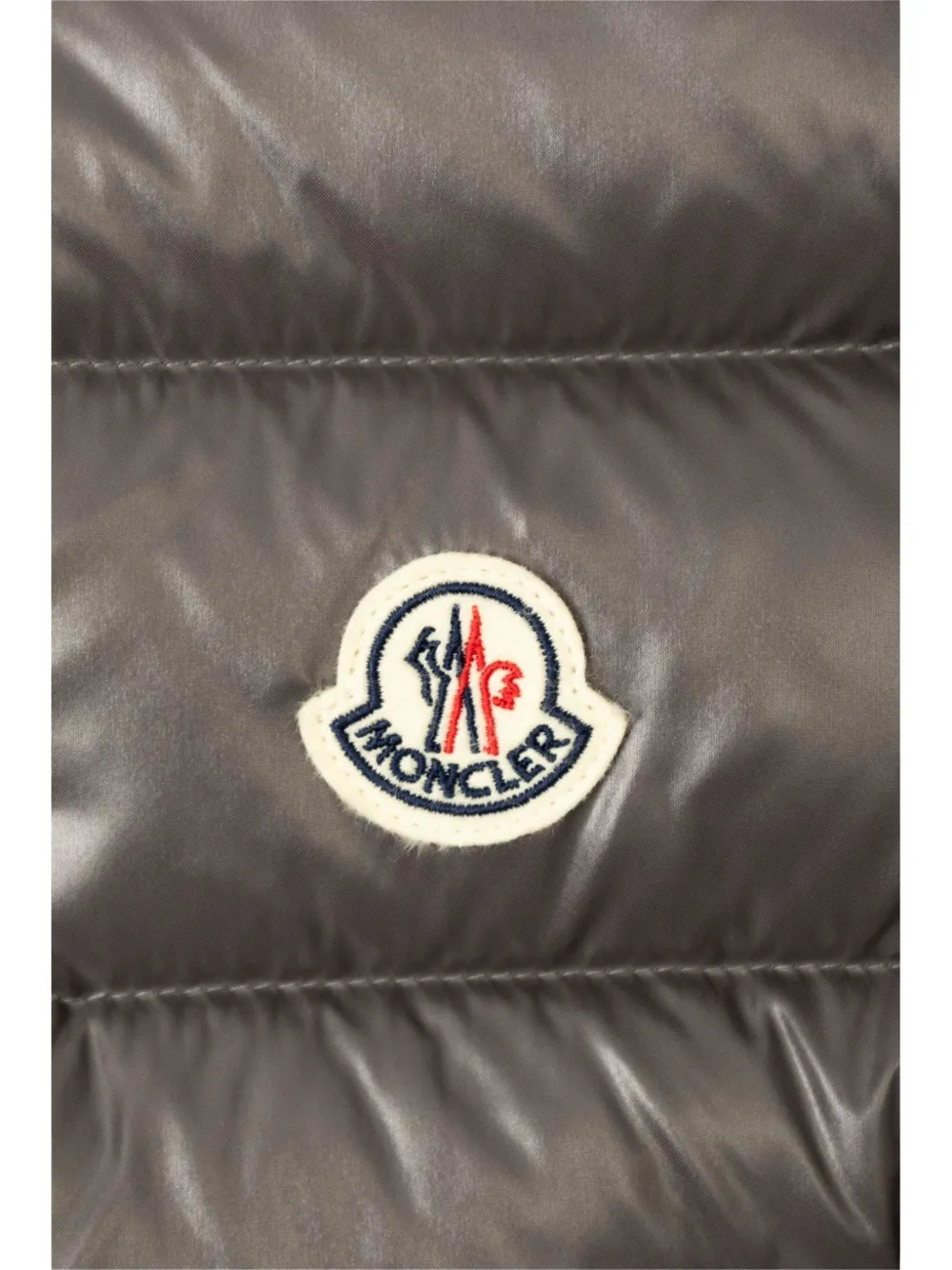 MONCLER GRENOBLE KIDS Bodywarmer met logopatch Zwart