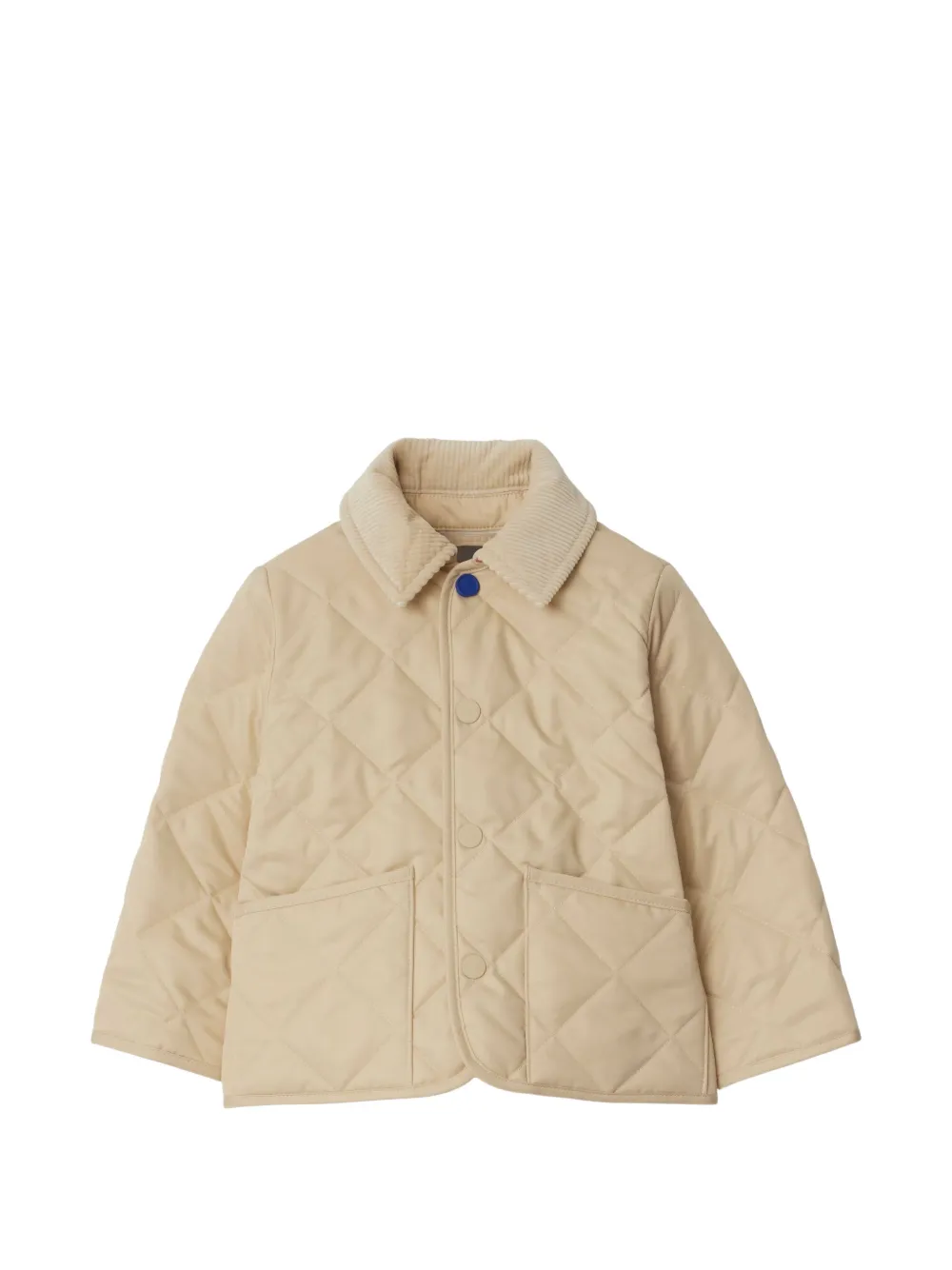 Burberry Kids quilted coat - Toni neutri