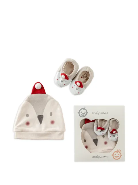 Andywawa Penguin booties (set of two)