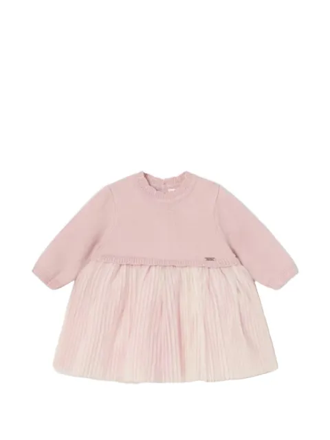 MAX MARA KIDS vestido plisado