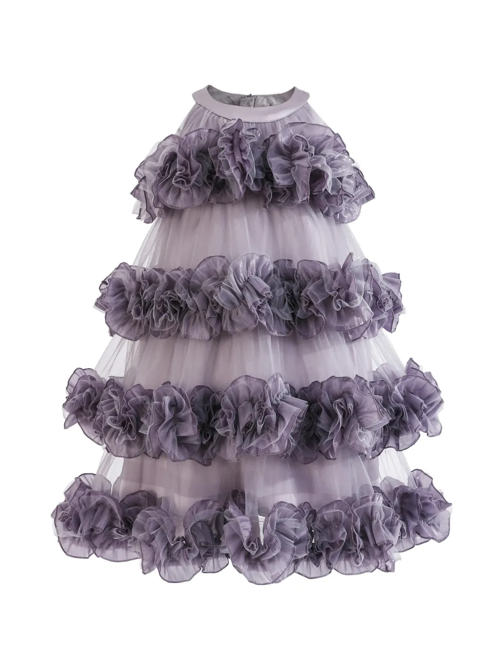 Tulleen Elysia tiered ruffled dress - Viola