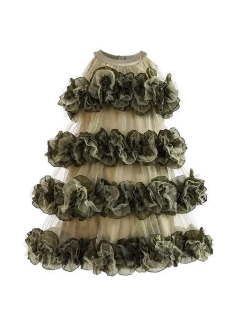 Tulleen Elysia tiered ruffle dress