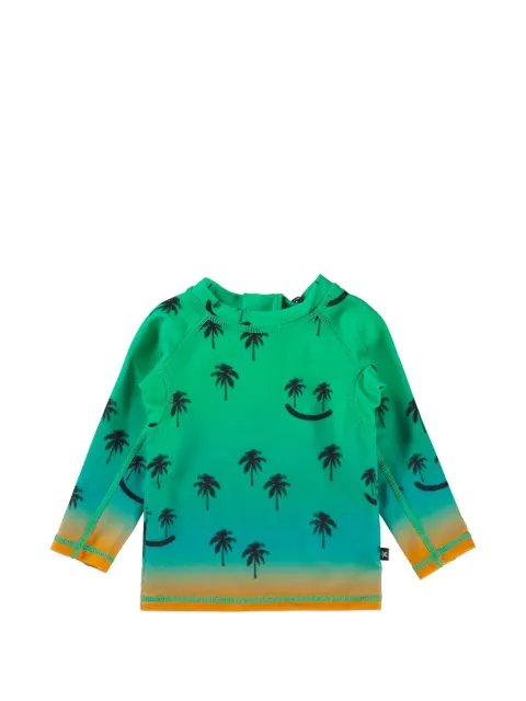 COLOR KIDS palm-print Nemo rashguard