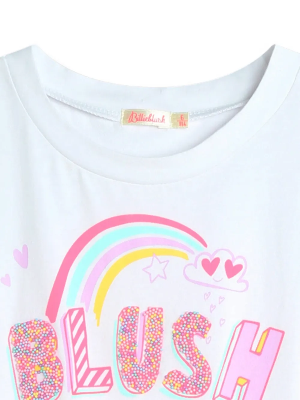 Billieblush Jurk met grafische print Wit