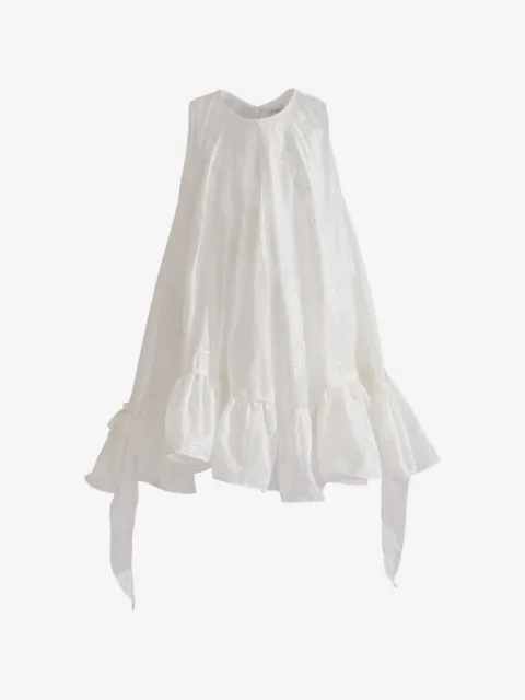 Tulleen Marcelline ruffle-hem dress