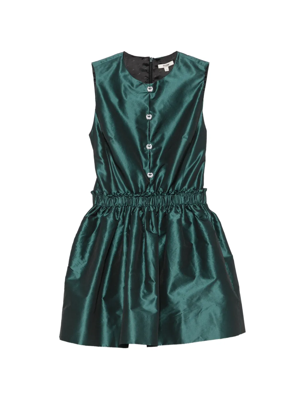 Maje Playsuit mit verzierten Knöpfen - Grün