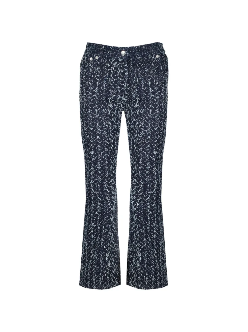 IRO textured-finish jeans - Blu