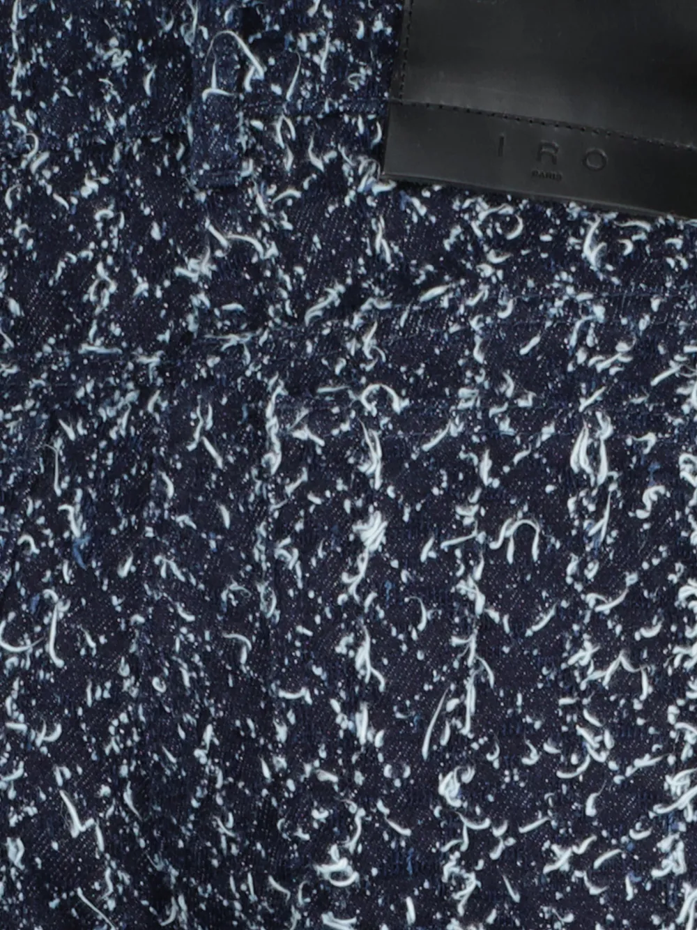 IRO Jeans met textuur afwerking Blauw
