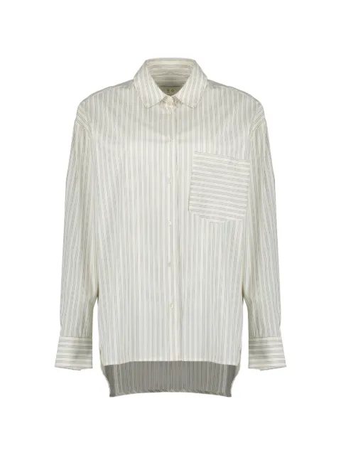 IRO striped long-sleeved shirt