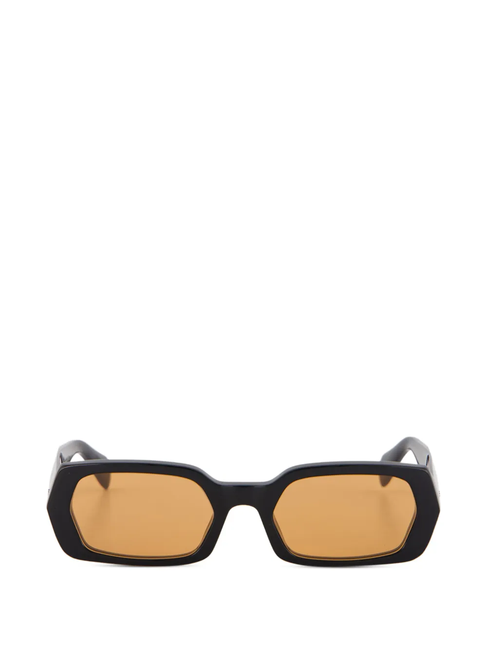 Retrosuperfuture Occhiali da sole L'Altro con montatura geometrica - Nero