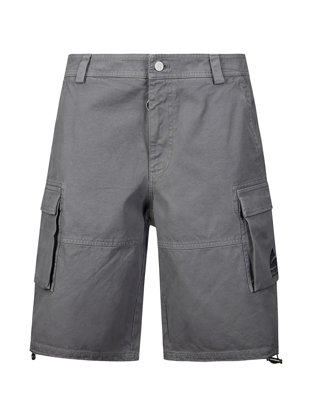 Martine Rose logo-print cargo shorts - Grigio