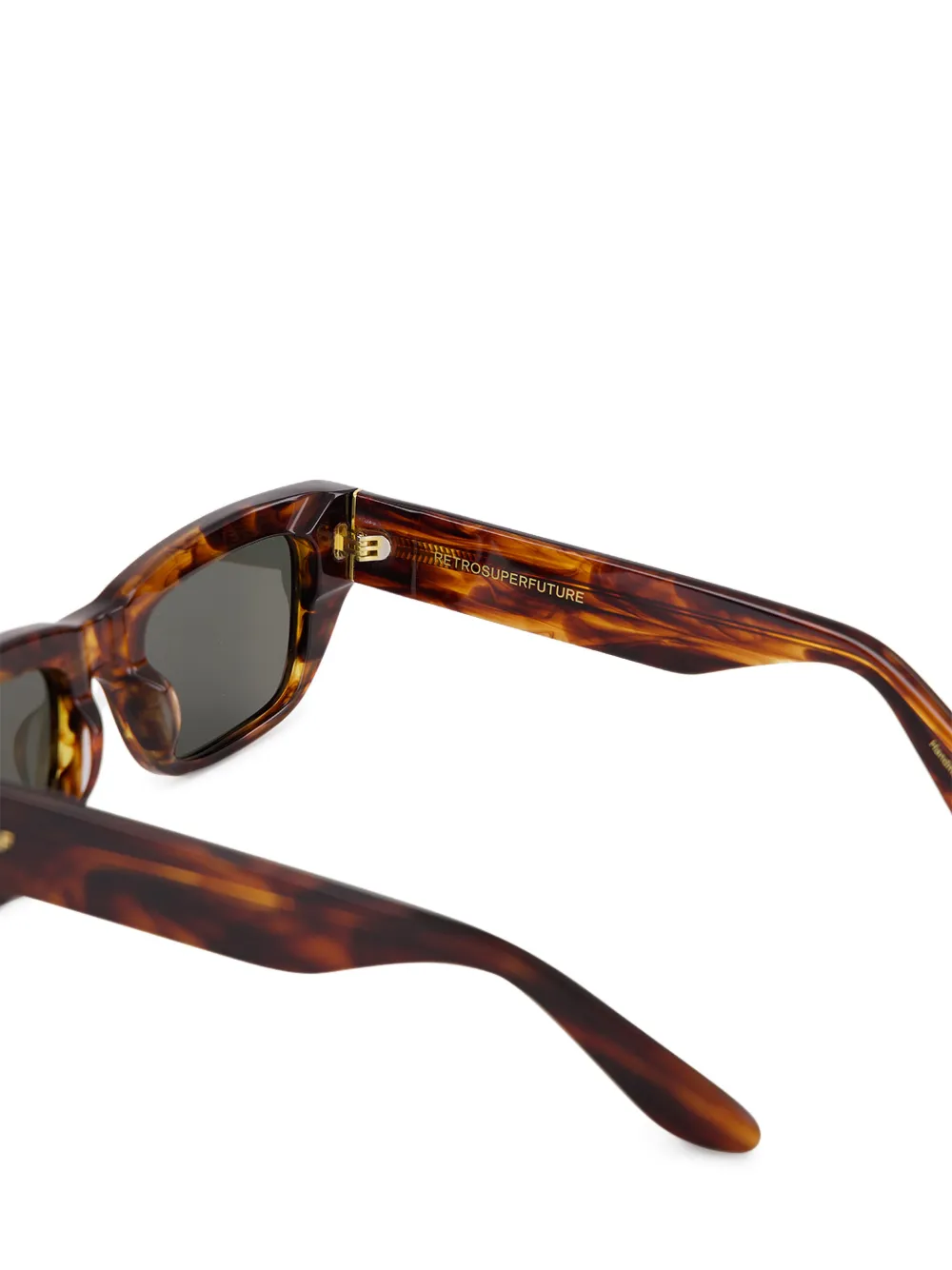  Retrosuperfuture Gafas De Sol Ra Havana Striata - Marrón 
