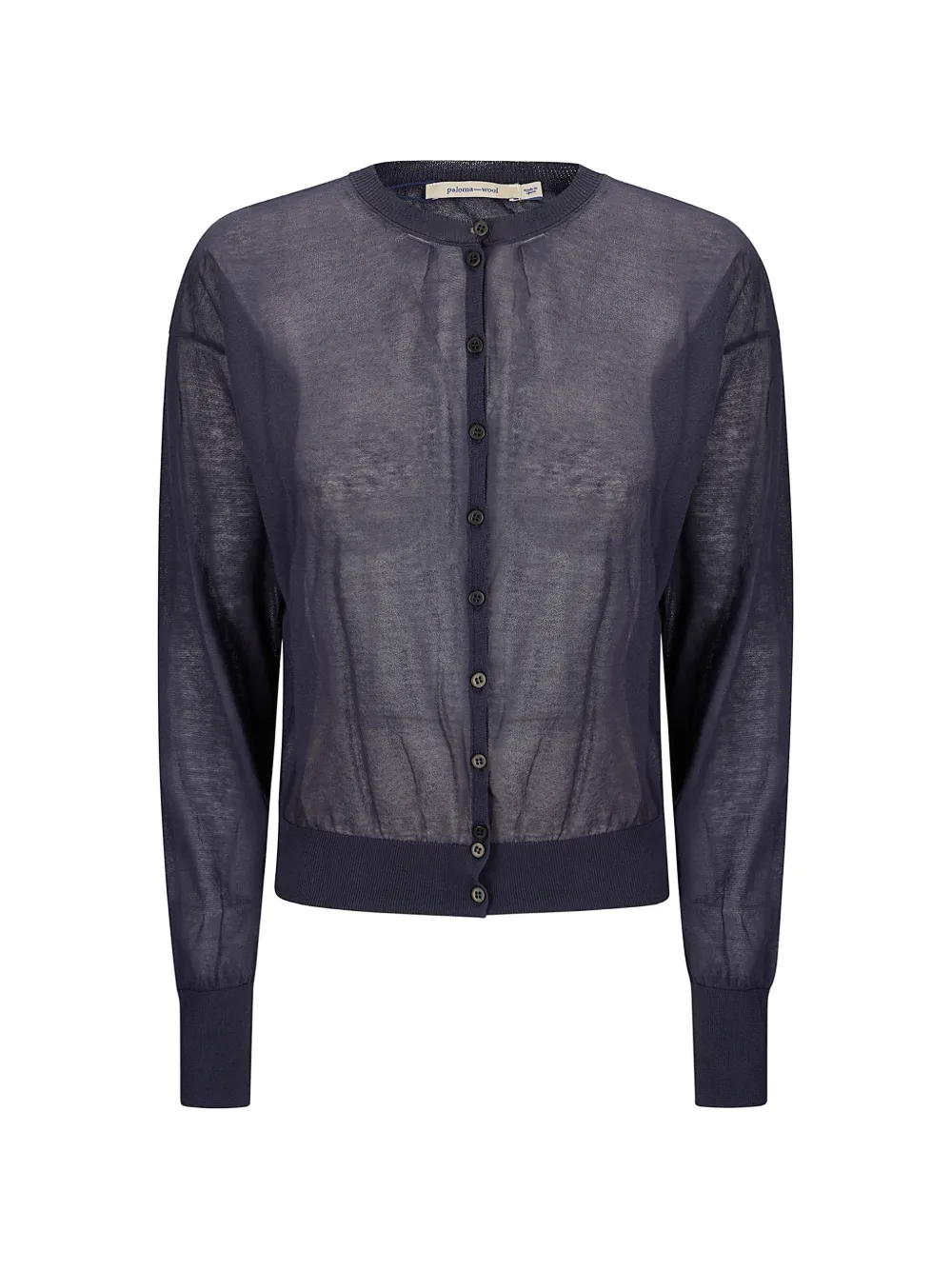 Paloma Wool sheer Paige cardigan - Blu