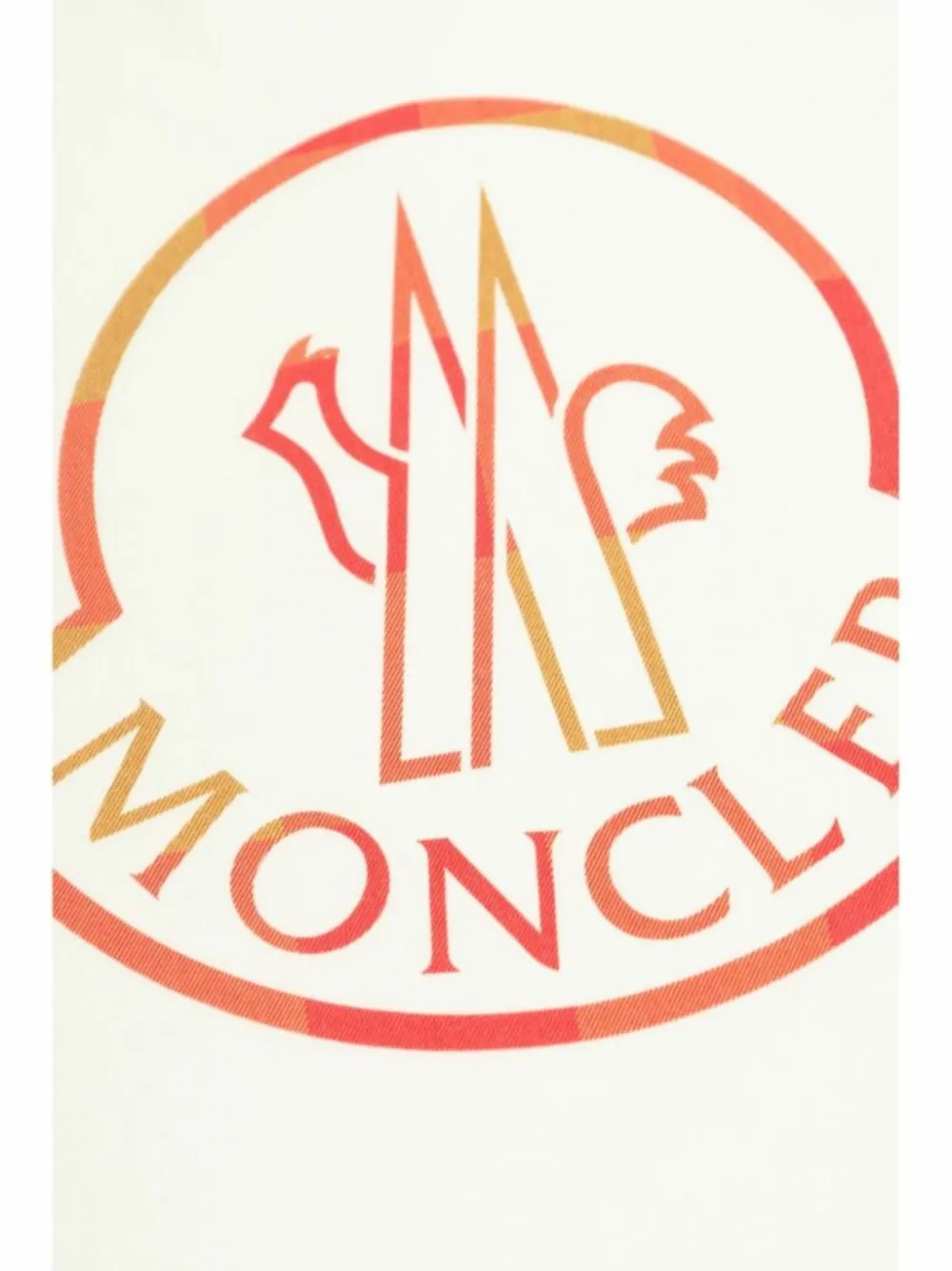 MONCLER GRENOBLE KIDS T-shirt met logoprint Wit