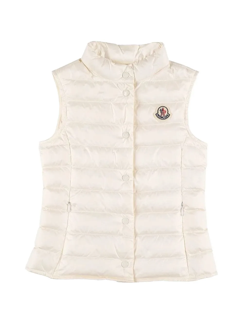 Moncler Enfant Liane gewatteerde spencer Beige