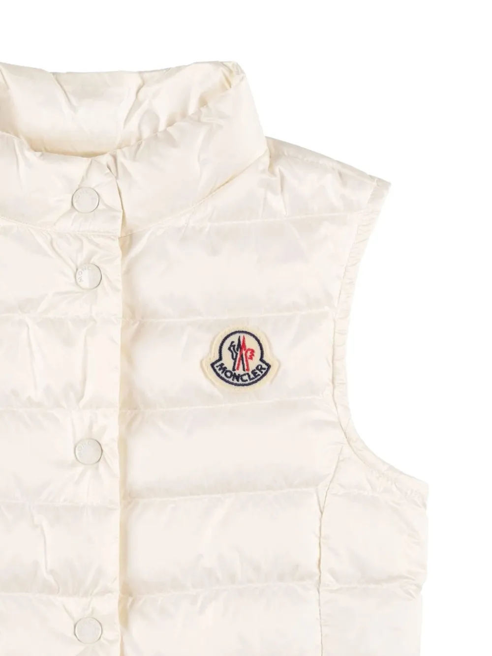 Moncler Enfant Liane gewatteerde spencer Beige