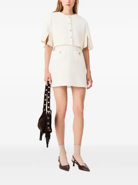Maje 2-in-1 tweed dress