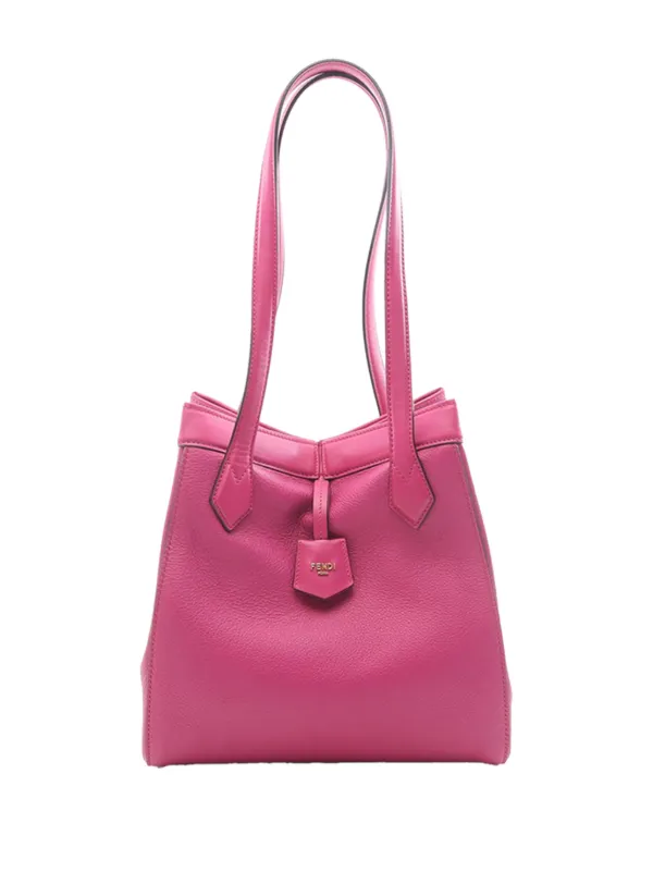 Fendi Pre-owned 2010-2026 Leather Origami Tote Bag in Pink