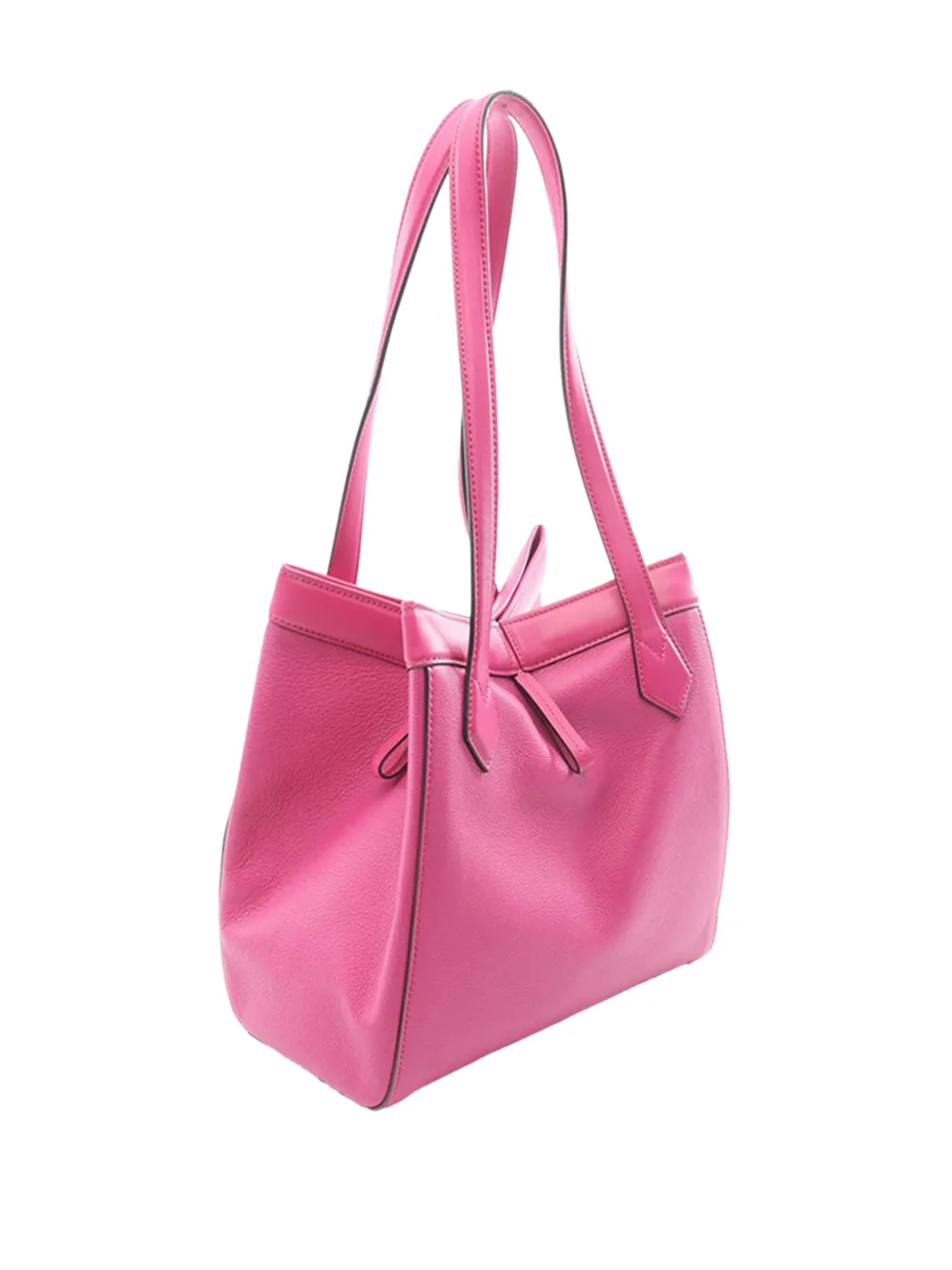 Fendi Pre-owned 2010-2026 Leather Origami Tote Bag in Pink, view 3