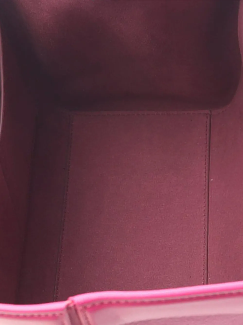 Fendi Pre-owned 2010-2026 Leather Origami Tote Bag in Pink, view 4