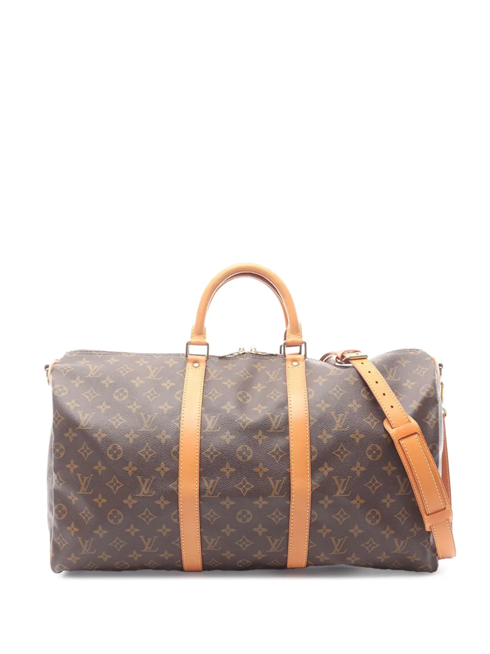 Louis Vuitton Pre-Owned 1993 Monogram Keepall Bandouliere 50 travel bag - Braun